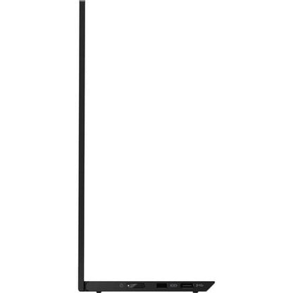 Moniteur LCD Full HD Lenovo ThinkVision M14 14 pouces - 16:9 - Noir corbeau