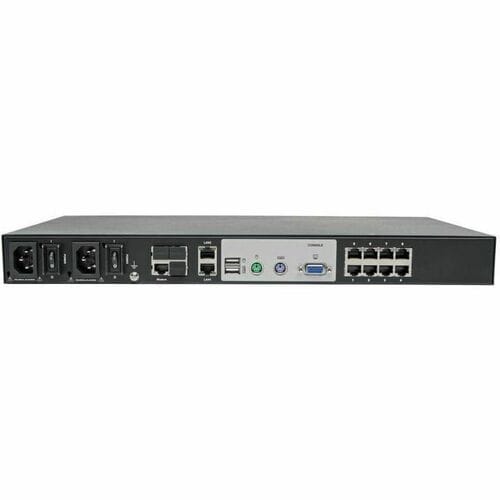 8PORT CAT5 KVM OVER IP SWITCH WITH VIRTUAL MEDIA 2U 1U RM TAA