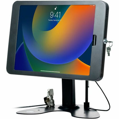 Soporte de quiosco de seguridad dual digital CTA para iPad Pro de 12,9 pulgadas Gen 3, 4 y 5 - Hasta t