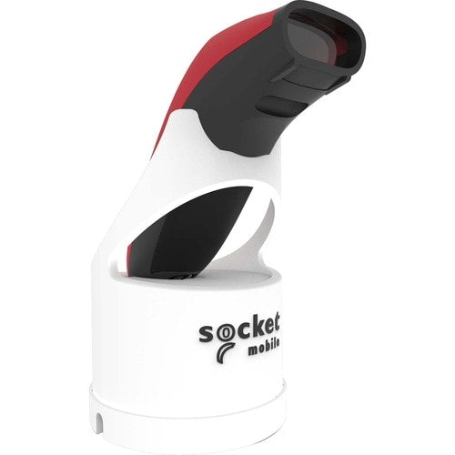 Socket Mobile SocketScan® S740, lecteur de codes-barres universel, station d'accueil rouge et blanche - Wi-Fi
