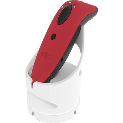 Socket Mobile SocketScan® S740, lecteur de codes-barres universel, station d'accueil rouge et blanche - Wi-Fi