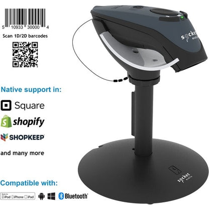 Lecteur de passeport universel Socket Mobile DuraScan D760 - Connectivité sans fil -