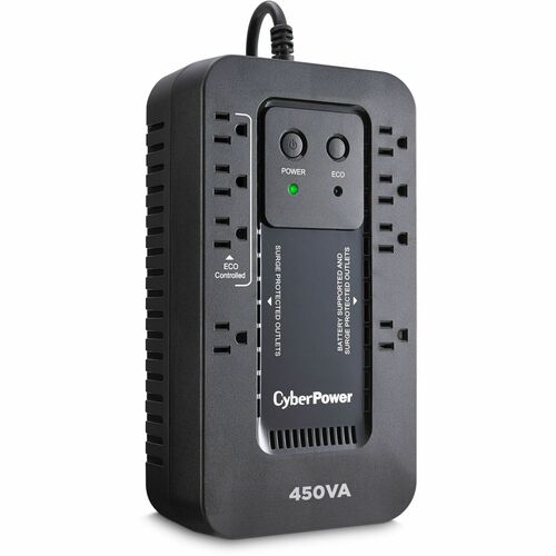 Sistemas UPS ecológicos CyberPower EC450G de Cyber ​​Power: 120 V CA, NEMA 5-1
