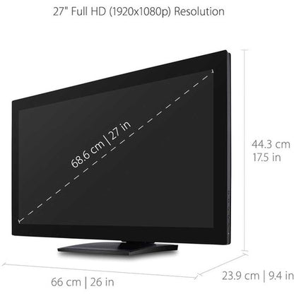 Écran tactile LCD ViewSonic TD2760 27 pouces - 16:9 - 6 ms