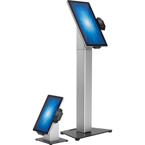 Elo Slim Floor Mount for Touchscreen Monitor, Cradle, Bar Code Reader, Fingerpri