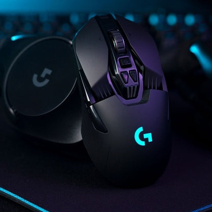 Ratón inalámbrico para juegos Logitech G903 LIGHTSPEED - PMW3366 - Cable/Inalámbrico