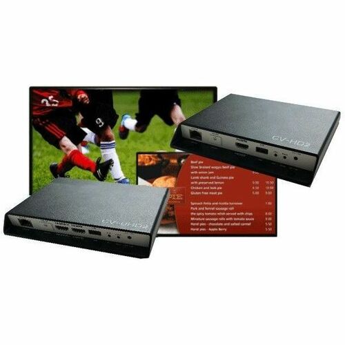 SOLUTIONSPLUS CV HD2 DIGITAL MEDIA PLAYER POE POWERED