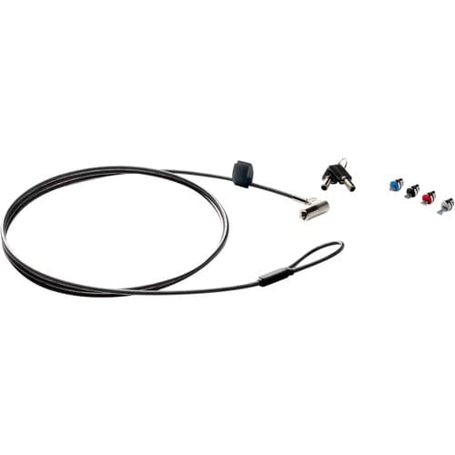 Candado con cable HP - Cable de 1,83 m (6 pies) - Candado con llave