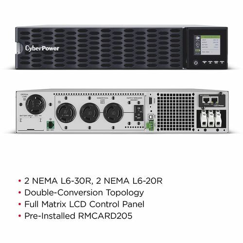 Cyber Power CyberPower OL5KRTHD Smart App Online UPS Systems - 200 - 2