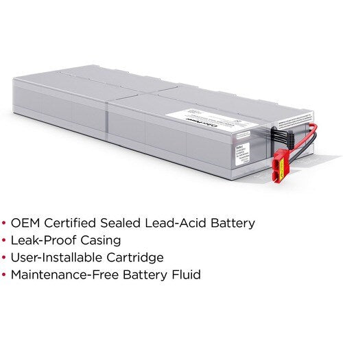 Batterie pour onduleur CyberPower CyberPower RB1260X12 - 6 000 mAh - 12 V CC