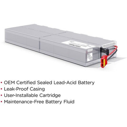 Batterie pour onduleur CyberPower CyberPower RB1260X12 - 6 000 mAh - 12 V CC