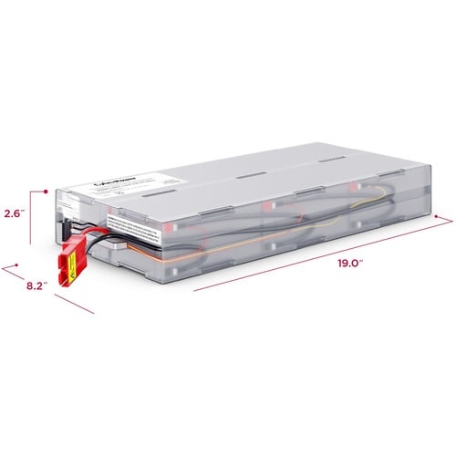 Batterie pour onduleur CyberPower RB1290X6D - 9 000 mAh - 12 V CC