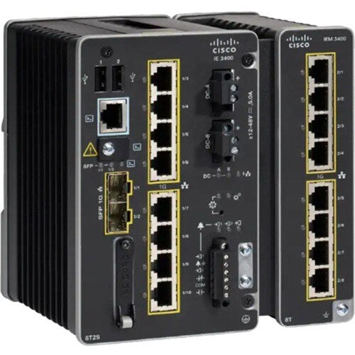 CATALYST IE3400 W/8 GE COPPER PORTS EXPANSION MODULE