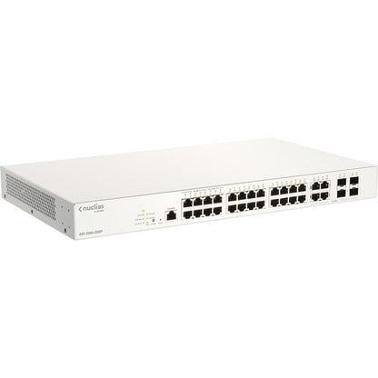 24 puertos 1G POE nube gestionada capa 2 24 puertos 1G 24 x POE 4 SFP 370 W