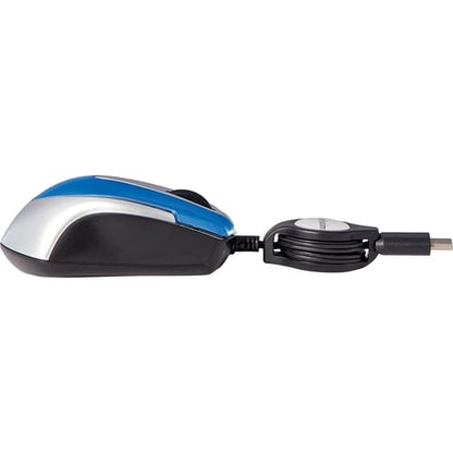 MINI SOURIS OPTIQUE DE VOYAGE USB-C MULTI 10 BLEU
