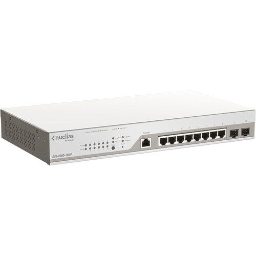 8 ports 1G POE Cloud Management L2 8 ports 1G 8 ports POE 2 SFP 130 W