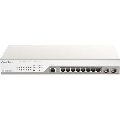 8 ports 1G POE Cloud Management L2 8 ports 1G 8 ports POE 2 SFP 130 W