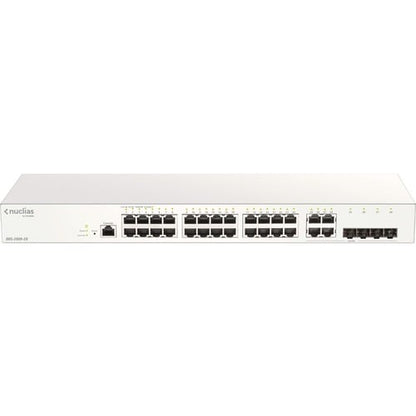 NUCLIAS 24PORT GBE CLOUD-MNGD SWITCH + 4 COMBO GBE/SFP 1 AN ABONNEMENT INCLUS