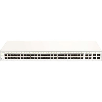 Switch Nuclias de 48 puertos GBE en la nube, 4 combos GBE/SFP, suscripción de 1 año, incluye