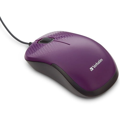 RATÓN ÓPTICO SILENCIOSO CON CABLE - MULTI 4 MORADO