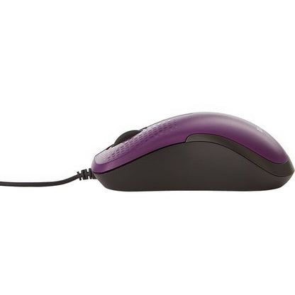 RATÓN ÓPTICO SILENCIOSO CON CABLE - MULTI 4 MORADO