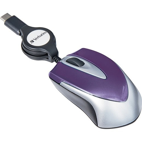 MINI SOURIS OPTIQUE DE VOYAGE USB-C MULTI 10 VIOLET
