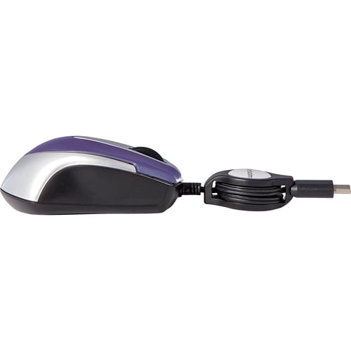 MINI SOURIS OPTIQUE DE VOYAGE USB-C MULTI 10 VIOLET