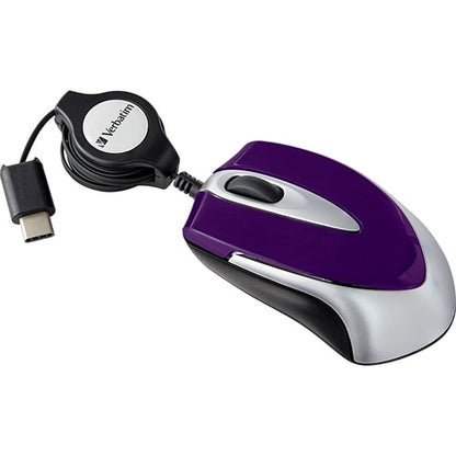 MINI SOURIS OPTIQUE DE VOYAGE USB-C MULTI 10 VIOLET
