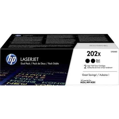 HP 202X (CF500XD) Original High Yield Laser Toner Cartridge