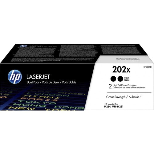HP 202X (CF500XD) Original High Yield Laser Toner Cartridge