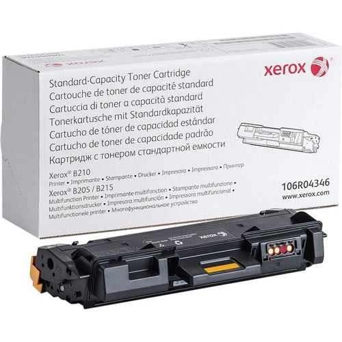 Cartouche de toner laser Xerox d'origine à rendement standard - Noir
