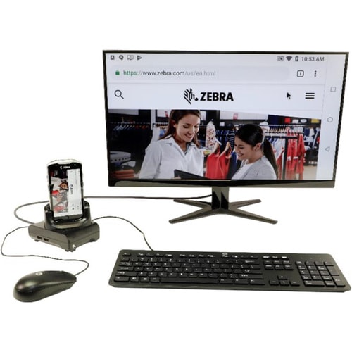 Zebra Workstation Docking Cradle - Docking - Mobile Computer - Charging Capabili