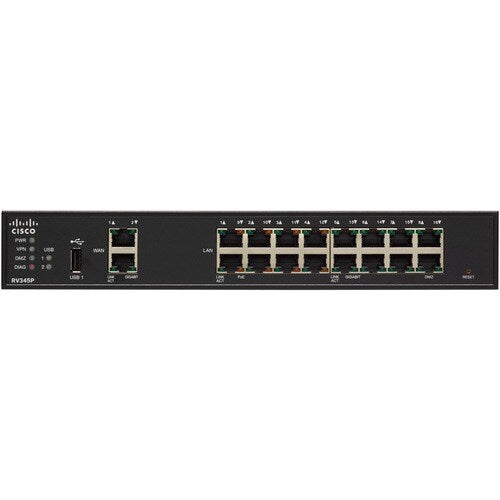ENRUTADOR VPN GIGABIT DE DOBLE WAN RV345P REMANUFACTURADO