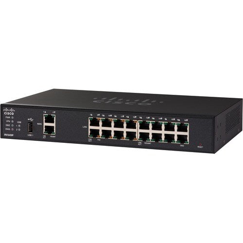ENRUTADOR VPN GIGABIT DE DOBLE WAN RV345P REMANUFACTURADO