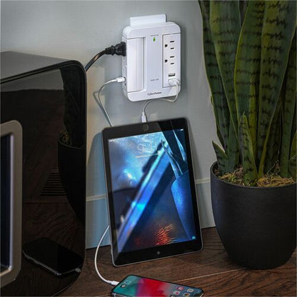 CyberPower Home Office 4-Outlet Surge Suppressor/Protector - 4 x NEMA