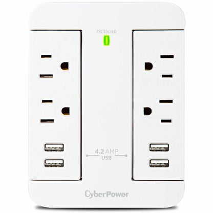 CyberPower Home Office 4-Outlet Surge Suppressor/Protector - 4 x NEMA