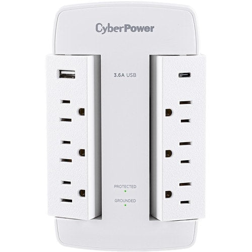 Parasurtenseur/protecteur professionnel CyberPower CyberPower à 6 prises