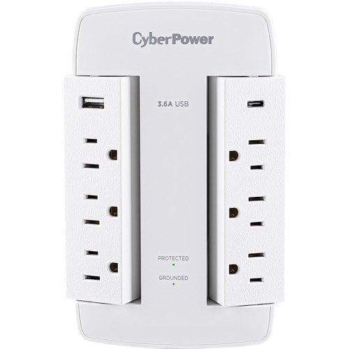 Parasurtenseur/protecteur professionnel CyberPower CyberPower à 6 prises
