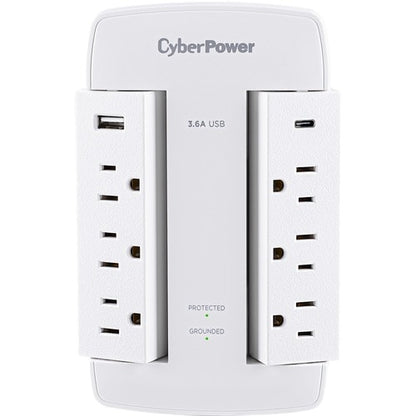 Parasurtenseur/protecteur professionnel CyberPower CyberPower à 6 prises