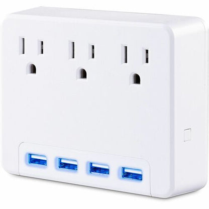 Cyber Power CyberPower P3WU Wall Tap Outlet - NEMA 5-15R Outlet(s), NE