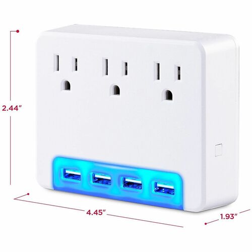 Cyber Power CyberPower Professional P3WUH 3-Outlet Surge Suppressor/Pr
