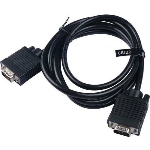 Câble VGA V7 1080P FHD 2 m/6,6 pi Noir