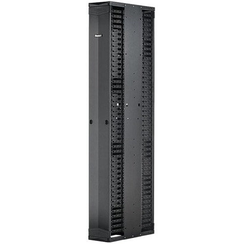 Gestionnaire de câbles vertical Panduit PatchRunner 2 - Gestionnaire de câbles vertical - Noir - Rack 45U H