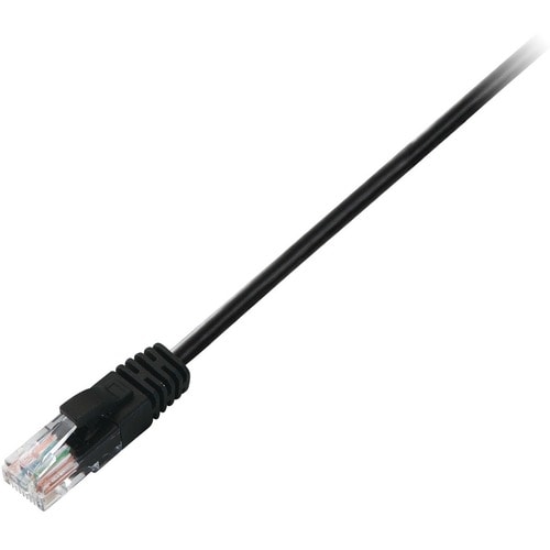 Câble V7 Cat6 non blindé (UTP) noir RJ45 mâle vers RJ45 mâle 10 m 32,8 pi