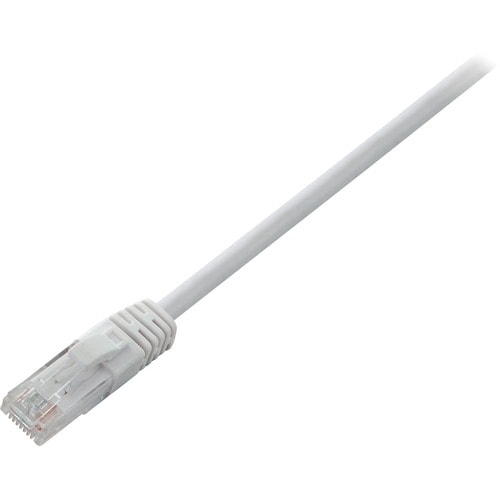 Câble V7 Cat6 non blindé (UTP) blanc RJ45 mâle vers RJ45 mâle 0,5 m 1,6 pi