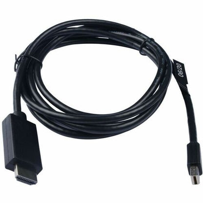 Câble Mini DisplayPort mâle vers HDMI mâle V7 2 m (6,6 pi) noir