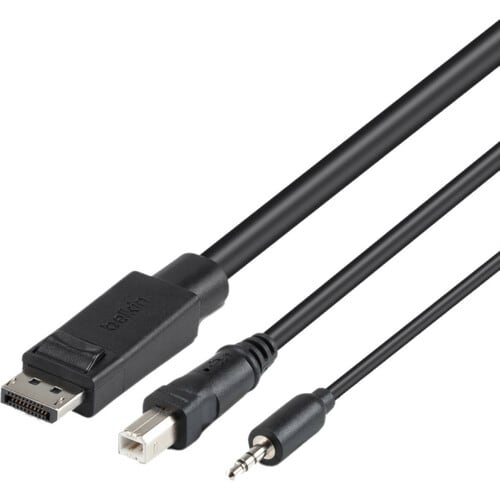 Belkin TAA DP/USB/AUD SKVM CBL