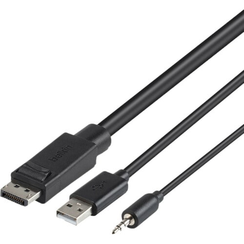 Belkin TAA DP/USB/AUD SKVM CBL