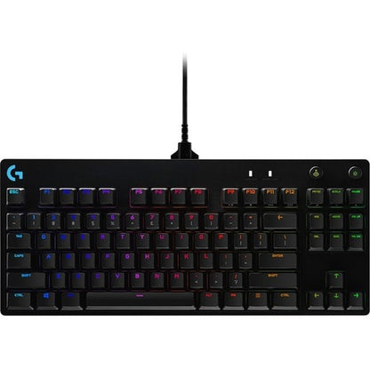 Clavier de jeu mécanique Logitech G Pro bleu cliquable