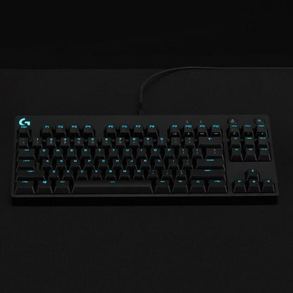 Clavier de jeu mécanique Logitech G Pro bleu cliquable
